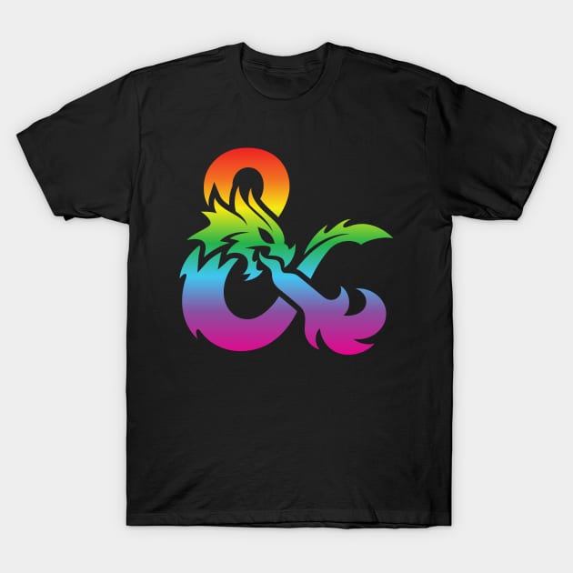 Dnd rainbow T-Shirt by Mollie